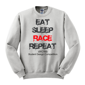 EAT SLEEP RACE REPEAT SWEAT SHIRT BSI FSI 2016