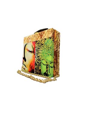 Buddha Avatar Box Clutch