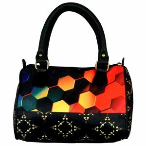 Hexagon Abstract Handbag Speedy Bags