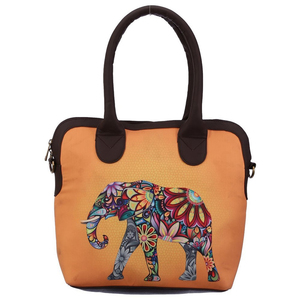 Multicolor Elephant Handbag Delhi Shopper Handbags