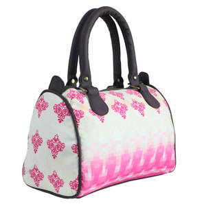 Pink Abstract Handbag Speedy Bags