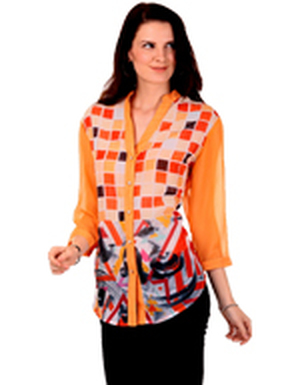 German Square Digital Printed Shirt