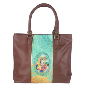 Jodha Begum Brown Smart Handbag Smart bags