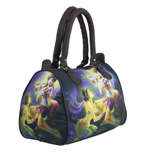 BANG PRICE Canvas Multipurpose Printed Designer Duffle Tote Speedy Handbag for Girl's, Women's (Multicolor) Speedy Bags
