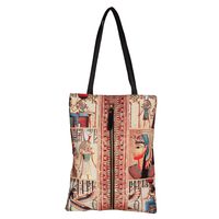 Cleopatra Tribal Vertical Tote Bag