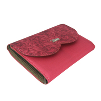 Red Printed Clutch 0966