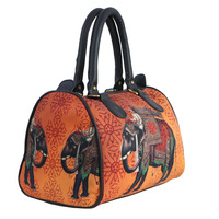 BANG PRICE Multipurpose Printed Designer Duffle Tote Speedy Handbag for Girl's, Women's (Multicolor)