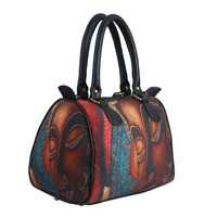 BANG PRICE Multipurpose Printed Designer Duffle Tote Speedy Handbag for Girl's, Women's ( Multicolor )