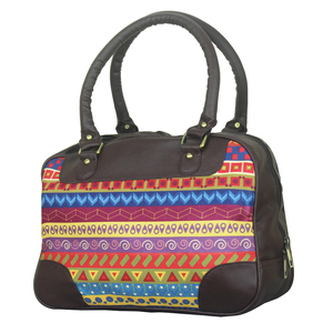 Stripe Abstract Merino Handbags