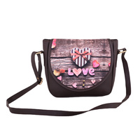 Love and Hearts D-Flap Bag