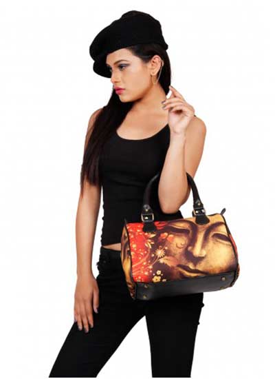 floral-buddha-handbag-model-2