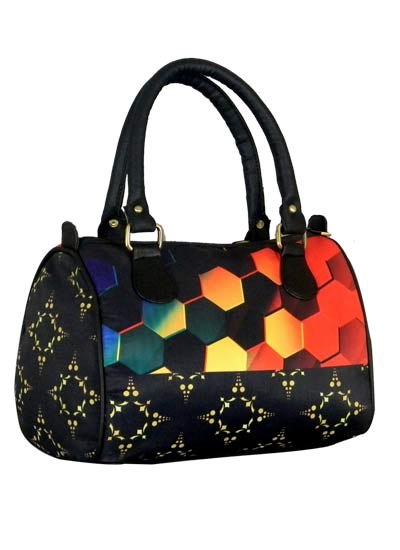Hexagon Abstract 1 Handbag