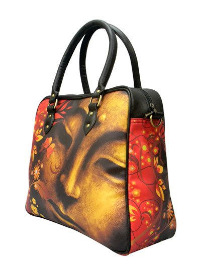 Floral Buddha Cabin Travel Bag