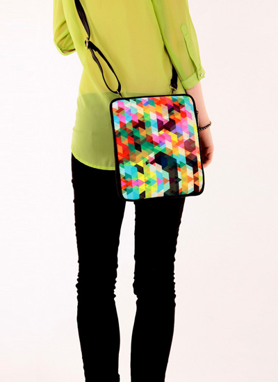 Abstract Charm iPad Sling Bag-2