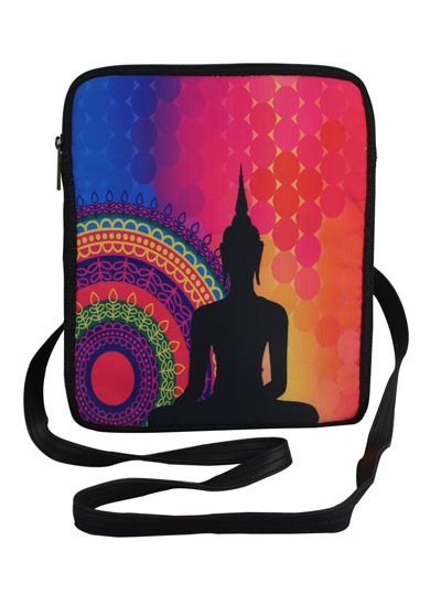 Rangoli-Buddha-iPad-Sling-Bag 4